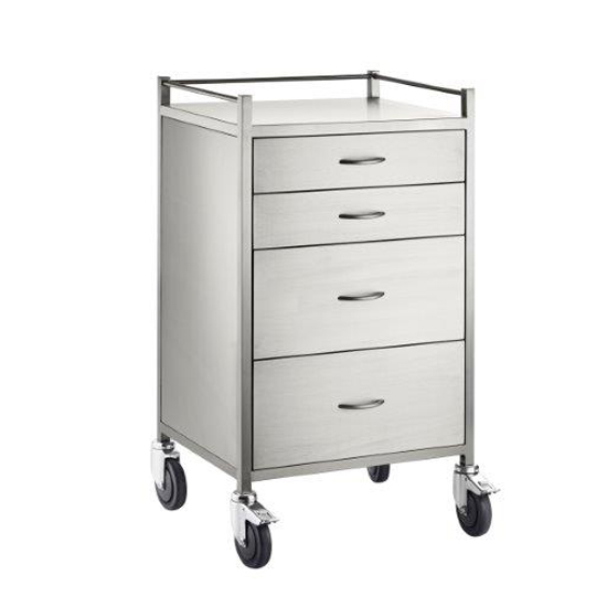 Anaesthetic Trolley Four Drawer