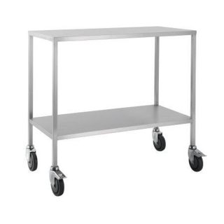 Trolley Stainless Steel Flat Top No Draw 60x50x90CM