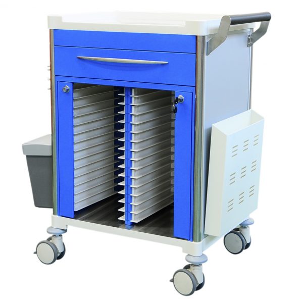 Medical Records Trolley One Drawer