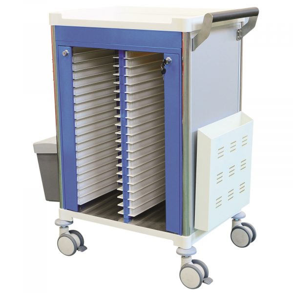 Medical Records Trolley No Drawer