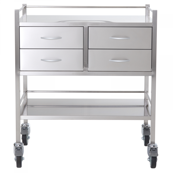 Double Trolley Four Drawer