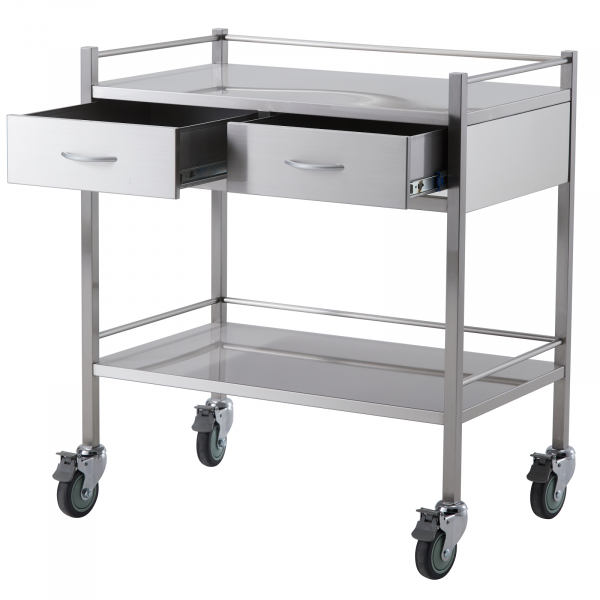 Double Trolley Two Drawer