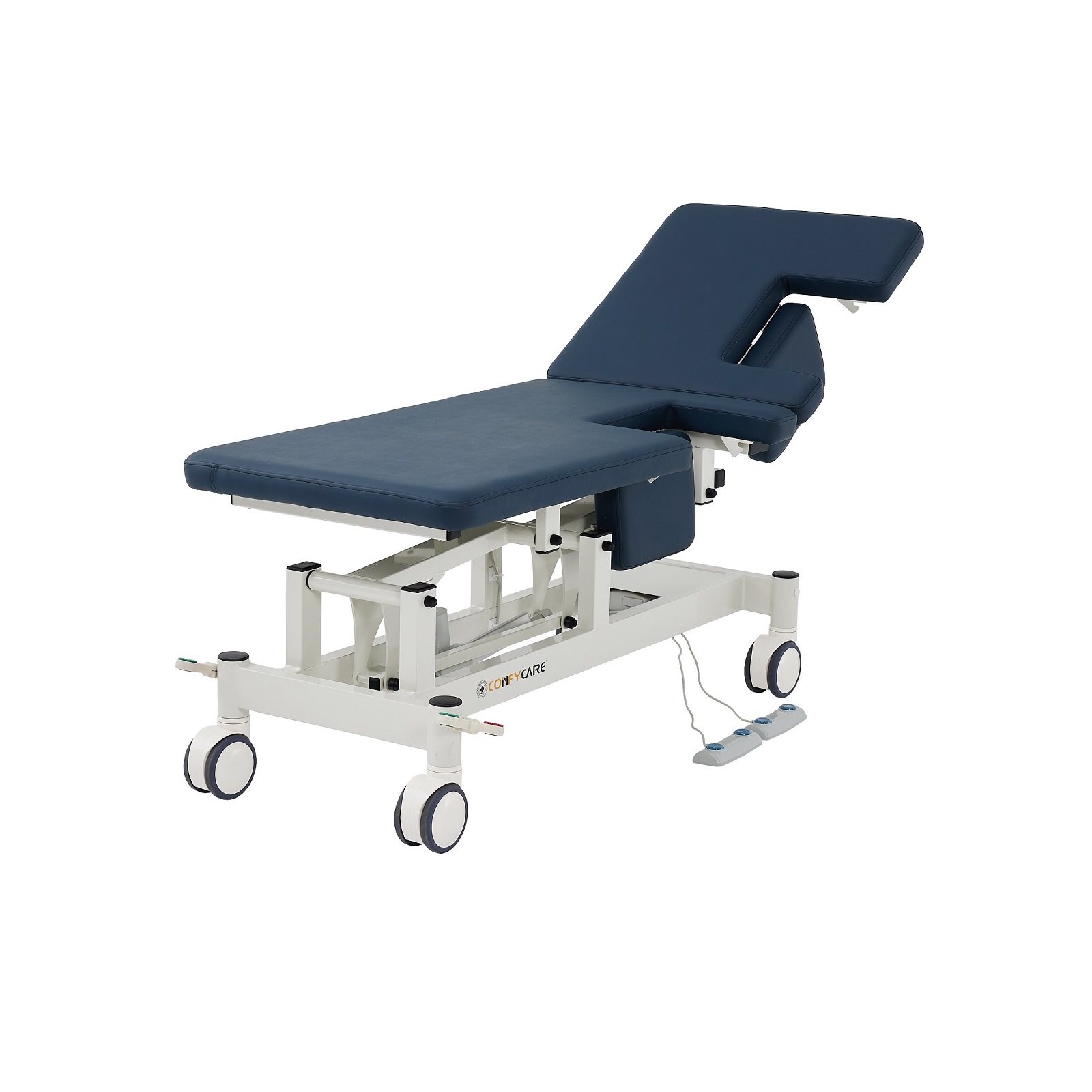Two Section Cardiology Couch With Cut Outs